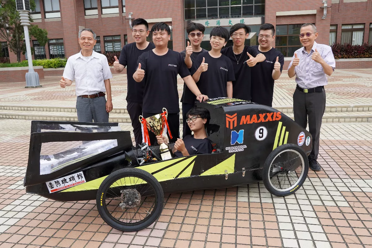 環保節能車大賽百位好手角逐  大葉獲雙冠王